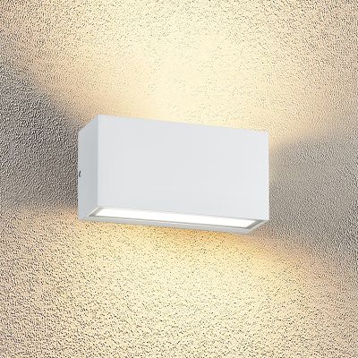 Bílé venkovní světlo moderní, Seby, 10W, LED 3000 K, IP65