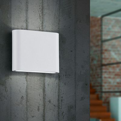 Bílé venkovní světlo moderní, Bridlington, 2,5W, LED 3000 K, IP54