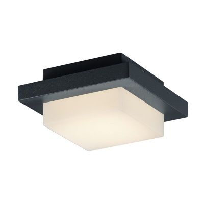 Antracité venkovní světlo hliníkové, Bletchley, 3,5W, LED 3000 K, IP54