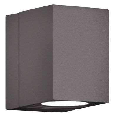 Antracité venkovní světlo hliníkové, Brixham, 3W, LED 3000 K, IP54