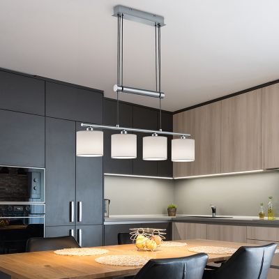 Niklové závěsné světlo kovové, Nordby