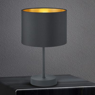 Černá stolní lampa moderní, Jeany, s vypínačem