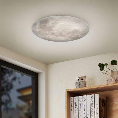 Bílé stropní světlo moderní, Fly, 22W, LED 3000 K, s dálkovým ovládáním