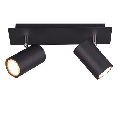 Černé stropní bodové světlo moderní, Kaso