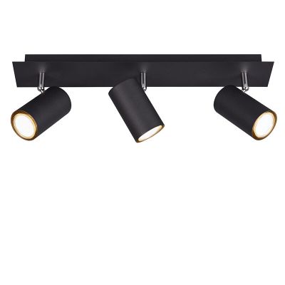 Černé stropní bodové světlo moderní, Kaso