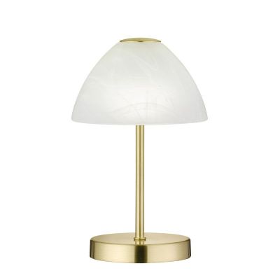 Mosazná stolní lampa moderní, Aaron, 2,5W, LED 3000 K, s vypínačem