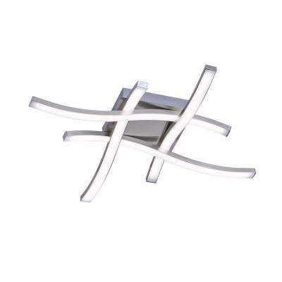 Niklové stropní světlo designové, Go, 5W, LED 3000 K