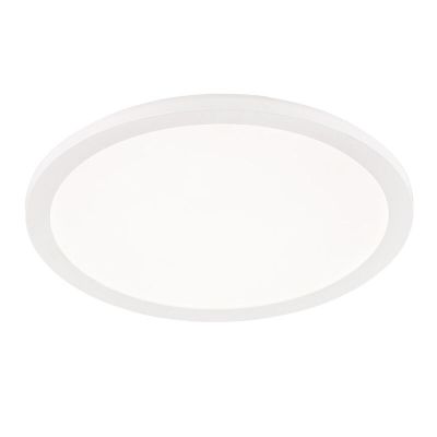 Bílé stropní světlo moderní, Gistrup, 24W, LED 3000 K, IP44