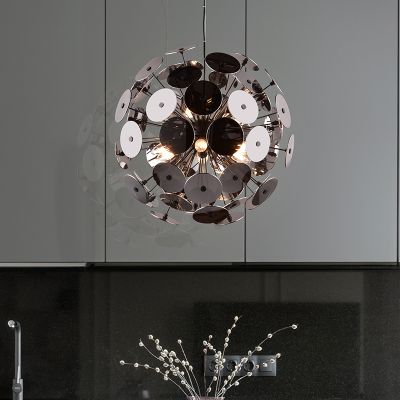 Černé závěsné světlo moderní, Xinhe