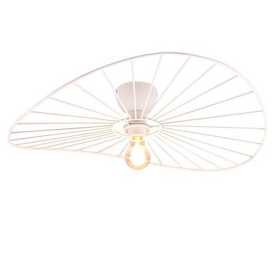 Bílé stropní svítidlo industriální, Dejan