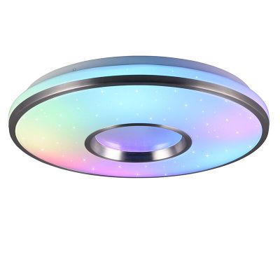 Bílé stropní světlo plastové, Franz, 21W, LED RGBW, s dálkovým ovládáním