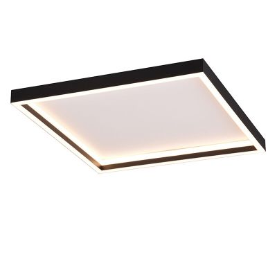 Černé stropní světlo designové, Gilbert, 20W, LED 3000 K