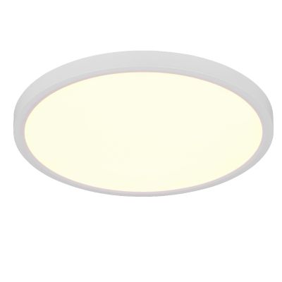 Bílé stropní světlo moderní, Zayd, 30W, LED white switch, s 3stupňovým stmíváním