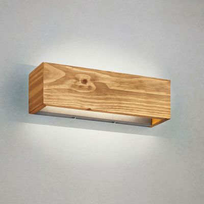 Hnědá lampa up down vintage, Deka, 13W, LED 3000 K