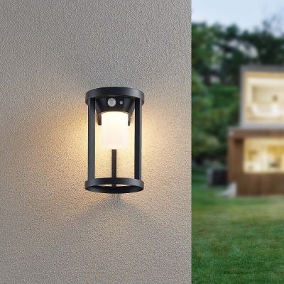 Černá solární venkovní stolní lampa hliníková, Winston, 2W, LED 3000 K, IP54