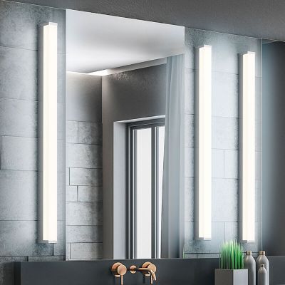 Chromové nástěnné světlo do koupelny moderní, Celesta, 20W, LED 3000 K, IP44