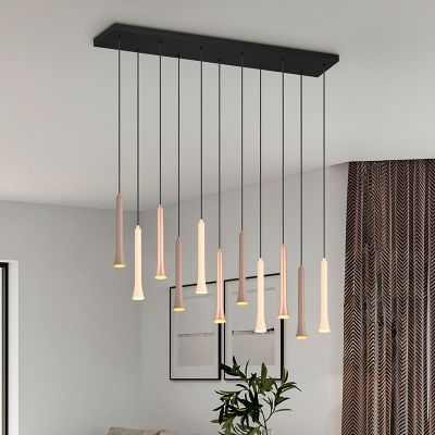 Černé závěsné světlo moderní, Albartus, 3W, LED white switch, s 3stupňovým stmíváním