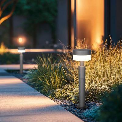 Antracitá venkovní světlo moderní, Irfaan, 8W, LED 3000 K, IP54
