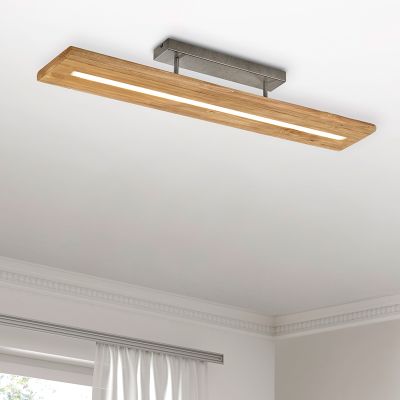 Hnědé stropní světlo vintage, Deka, 27W, LED 3000 K