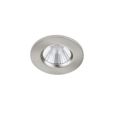 Niklové podhledové světlo do koupelny moderní, Iman, 5W, LED 3000 K, IP65