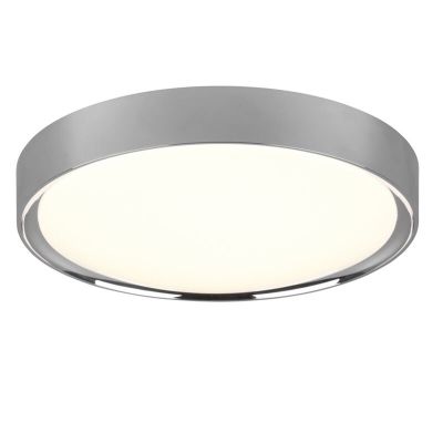 Chromové stropní světlo do koupelny plastové, Evelina, 18W, LED 3000 K, IP44