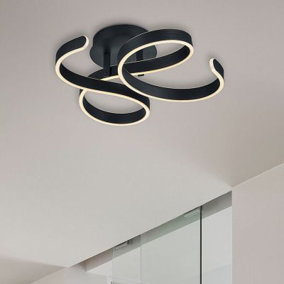 Antracité stropní světlo moderní, Davu, 40W, LED 3000 K