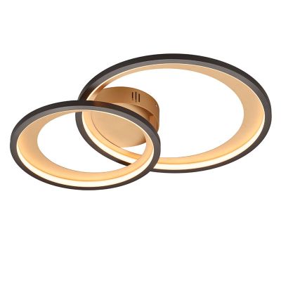 Černé stropní světlo moderní, Kendi, 29W, LED 3000 K