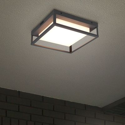 Antracité venkovní světlo kovové, Rolina, 14W, LED white switch, IP54, s 3stupňovým stmíváním