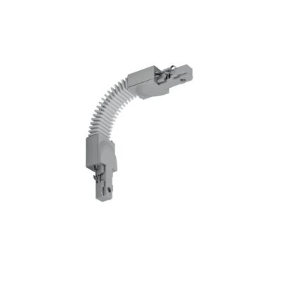 Flexibilní konektor pro 2fázové osvětlení kolejnic, šedý