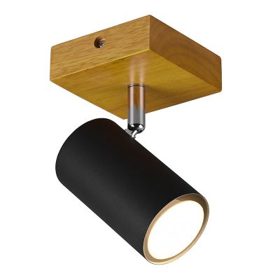 Černé stropní bodové světlo moderní, Kaso