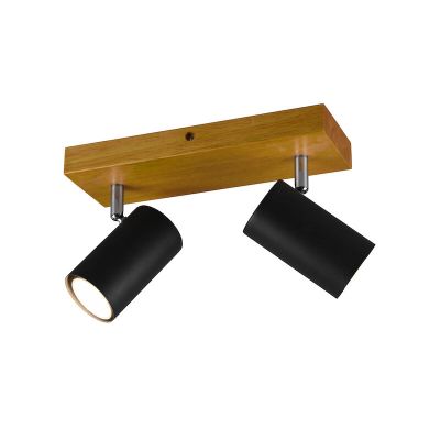 Černé stropní bodové světlo moderní, Kaso