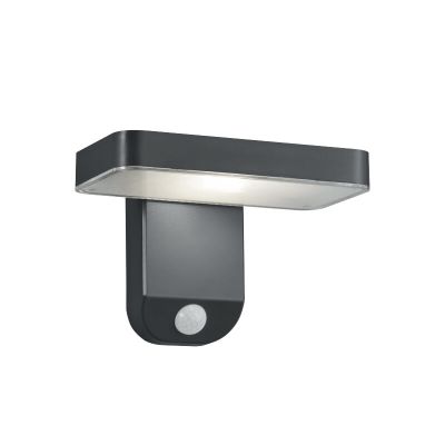 Antracité venkovní nástěnné světlo se senzorem pohybu moderní, Summer, 4,5W, LED 3000 K, IP44