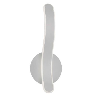 Bílé nástěnné světlo designové, Resy, 11W, LED 4000 K, s 3stupňovým stmíváním