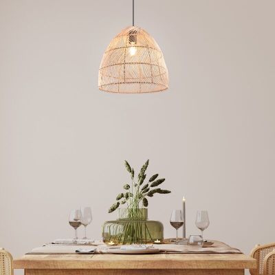 Ratanové závěsné světlo hnědé, Symon