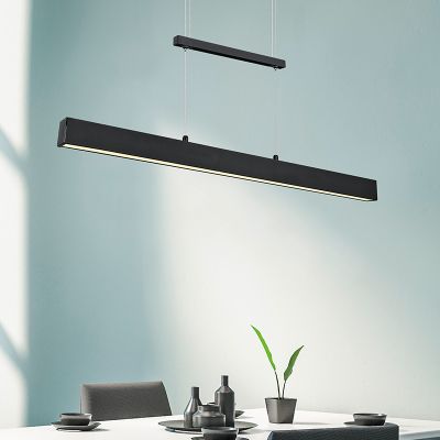 Černé závěsné světlo moderní, Dinant, 21W, LED 3000 K