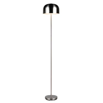 Niklová nabíjecí stojací lampa moderní, Dustin, 2,5W, LED 3000 K, s 3stupňovým stmíváním