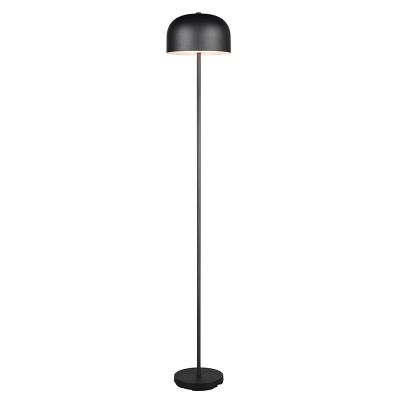 Černá nabíjecí stojací lampa moderní, Dustin, 2,5W, LED 3000 K, s 3stupňovým stmíváním