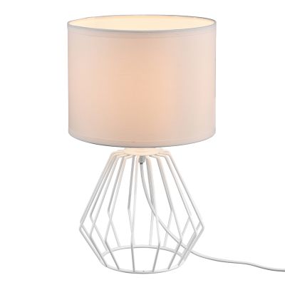 Moderní stolní lampa bílá, Kjell