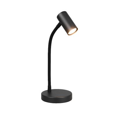 Černá stolní lampa moderní, Suradj, s vypínačem