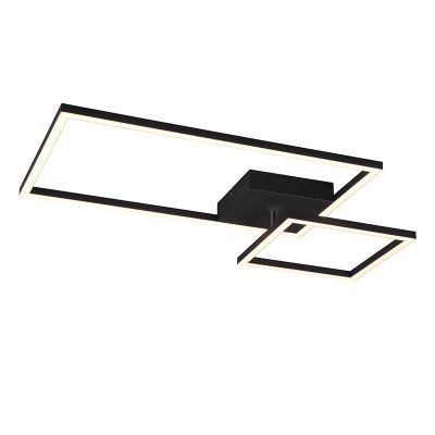 Černé stropní světlo moderní, Binc, 25W, LED 3000 K