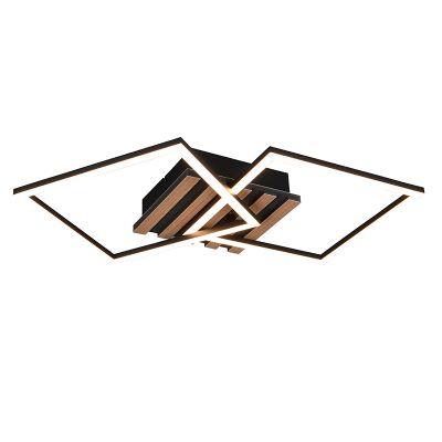 Černé stropní svítidlo designové, Tijme