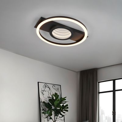 Černé stropní svítidlo moderní, Sandhia, 16W, LED 3000 K
