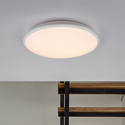 Bílé stropní světlo moderní, Celine, 20W, LED 4000 K, s 3stupňovým stmíváním