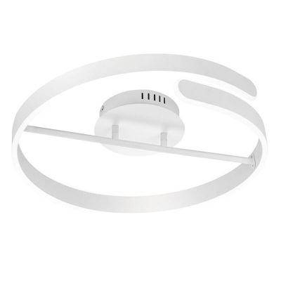 Bílé stropní světlo designové, Resy, 37W, LED 4000 K, s 3stupňovým stmíváním