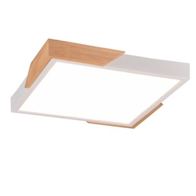 Bílé stropní světlo moderní, Selinde, 20W, LED 3000 K, s 3stupňovým stmíváním