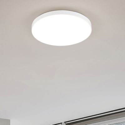 Bílé stropní světlo plastové, Sharde, 18W, LED 4000 K, IP44