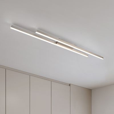 Niklové stropní světlo moderní, Sangeeta, 22W, LED 3000 K