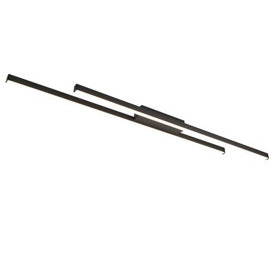 Černé stropní světlo moderní, Sangeeta, 22W, LED 3000 K