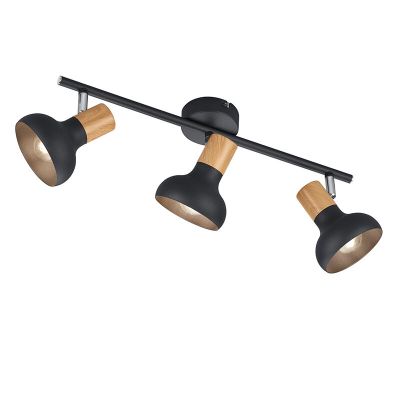 Černé stropní bodové světlo moderní, Toos