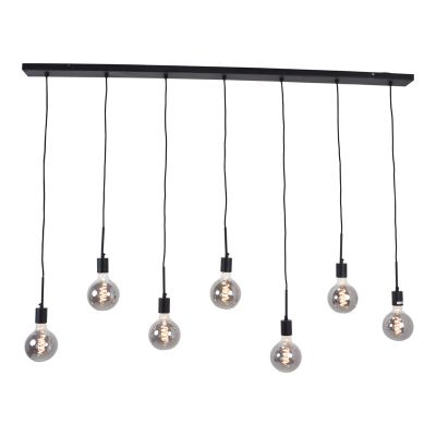 Industriální závěsné světlo černé, Bolb